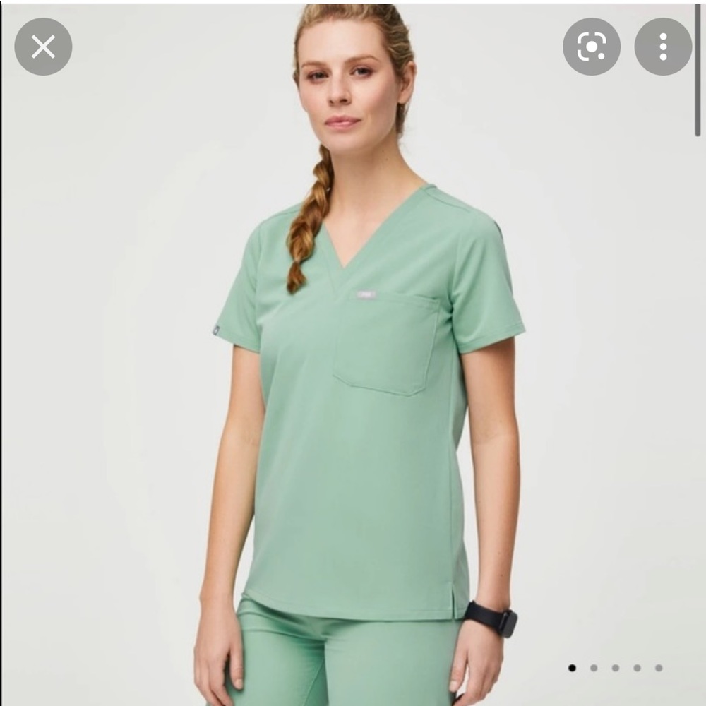 FIGS LIMITED EDITION Jade Scrub Top